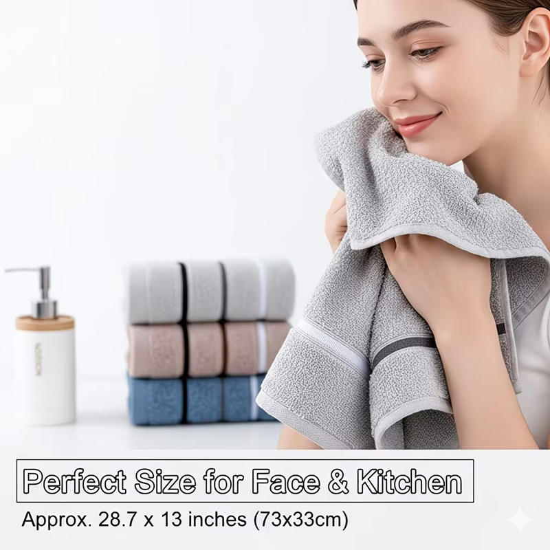 ผ้าขนหนูเนื้อนุ่มคุณภาพพรีเมีย - Home Textiles Premium บทวิจารณ์และราคา