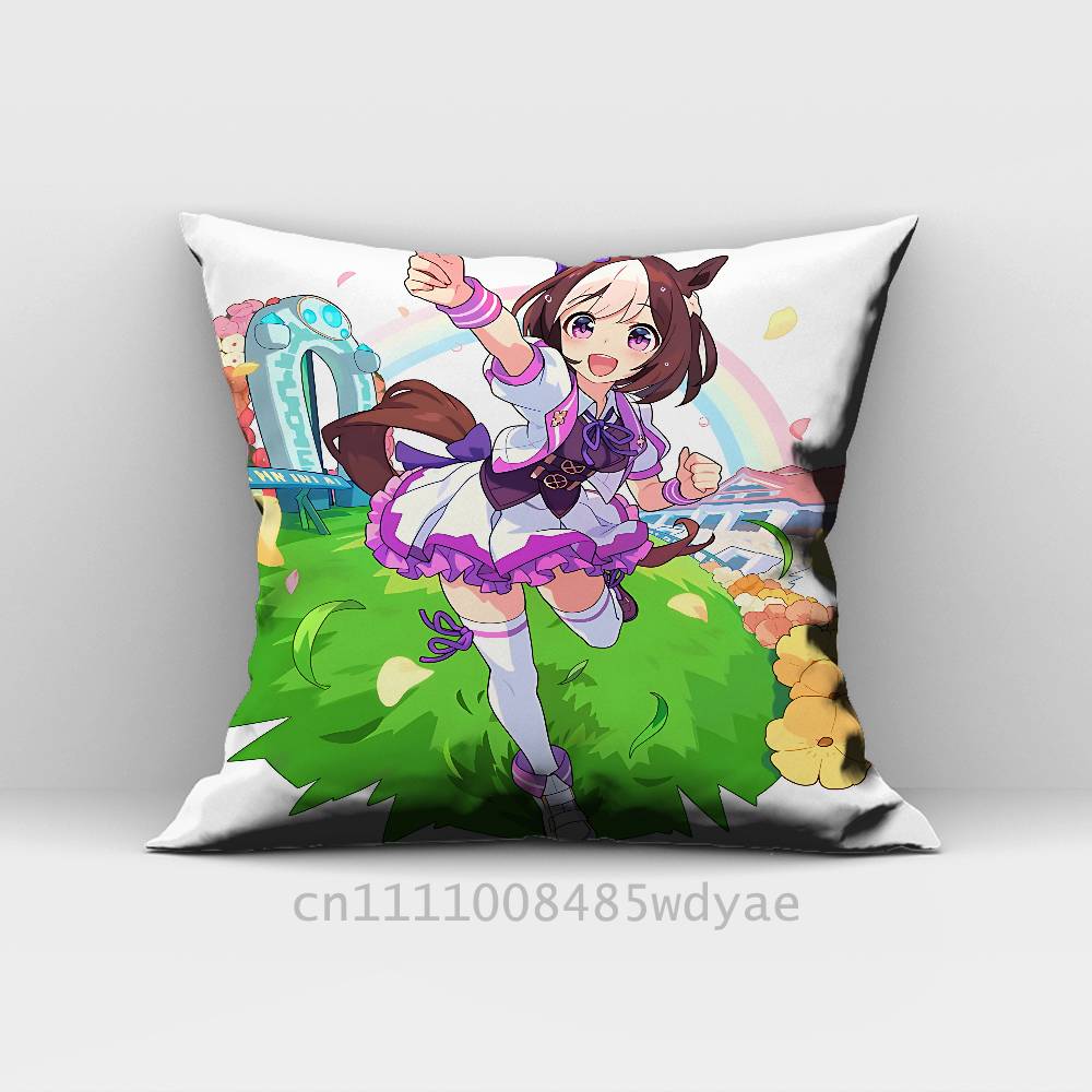 U-Umamusume หมอนอิงลายพิเศษสำห - Home Textiles Week บทวิจารณ์และราคา