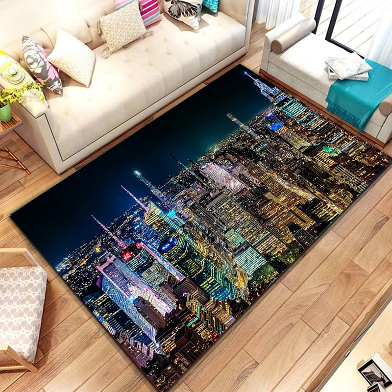 New York City Street View พรมส - Home Textiles New York บทวิจารณ์และราคา