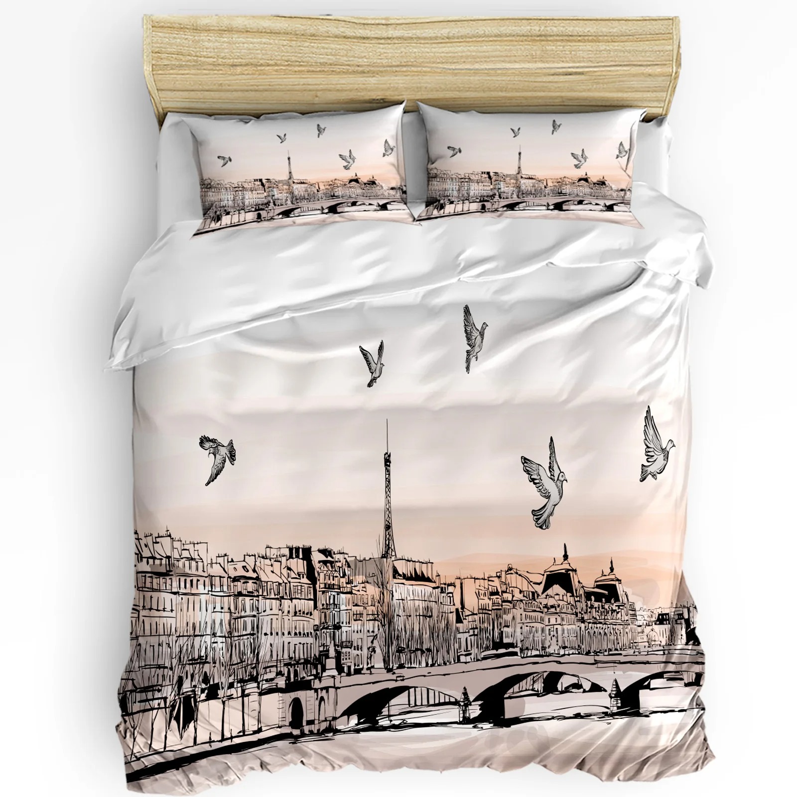 ชุดเครื่องนอนลาย New York Sket - Home Textiles New York บทวิจารณ์และราคา