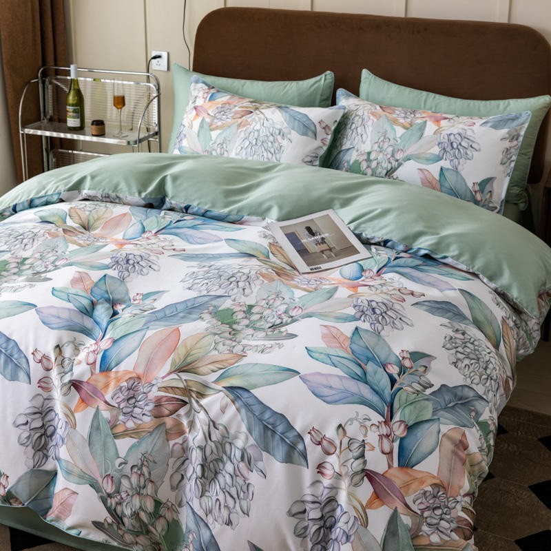 ผ้าฝ้ายอียิปต์100% Vibrant Tro - Home Textiles Premium บทวิจารณ์และราคา