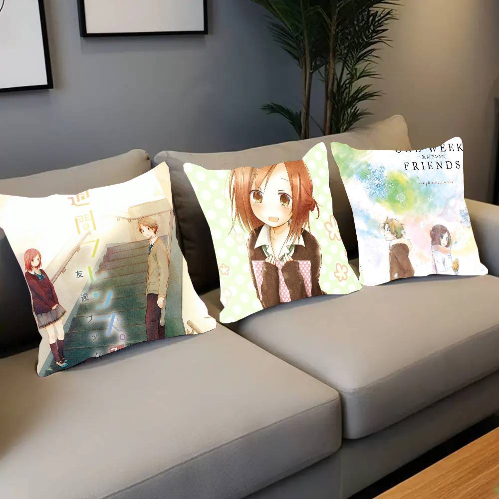 ปลอกหมอนอนิเมะ One Week Friend - Home Textiles Week บทวิจารณ์และราคา