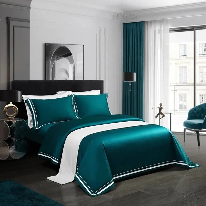 ชุดปลอกผ้านวมผ้าฝ้ายอียิปต์100 - Home Textiles Premium บทวิจารณ์และราคา