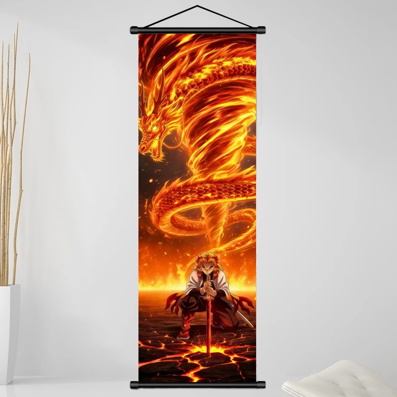 ผ้าพิมพ์ลายอนิเมะ Demon Slayer - Home Textiles Products บทวิจารณ์และราคา