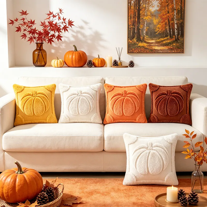 ผู้ผลิตปลอกหมอนลายฟักทองฮาโลวี - Home Textiles Manufacturer บทวิจารณ์และราคา