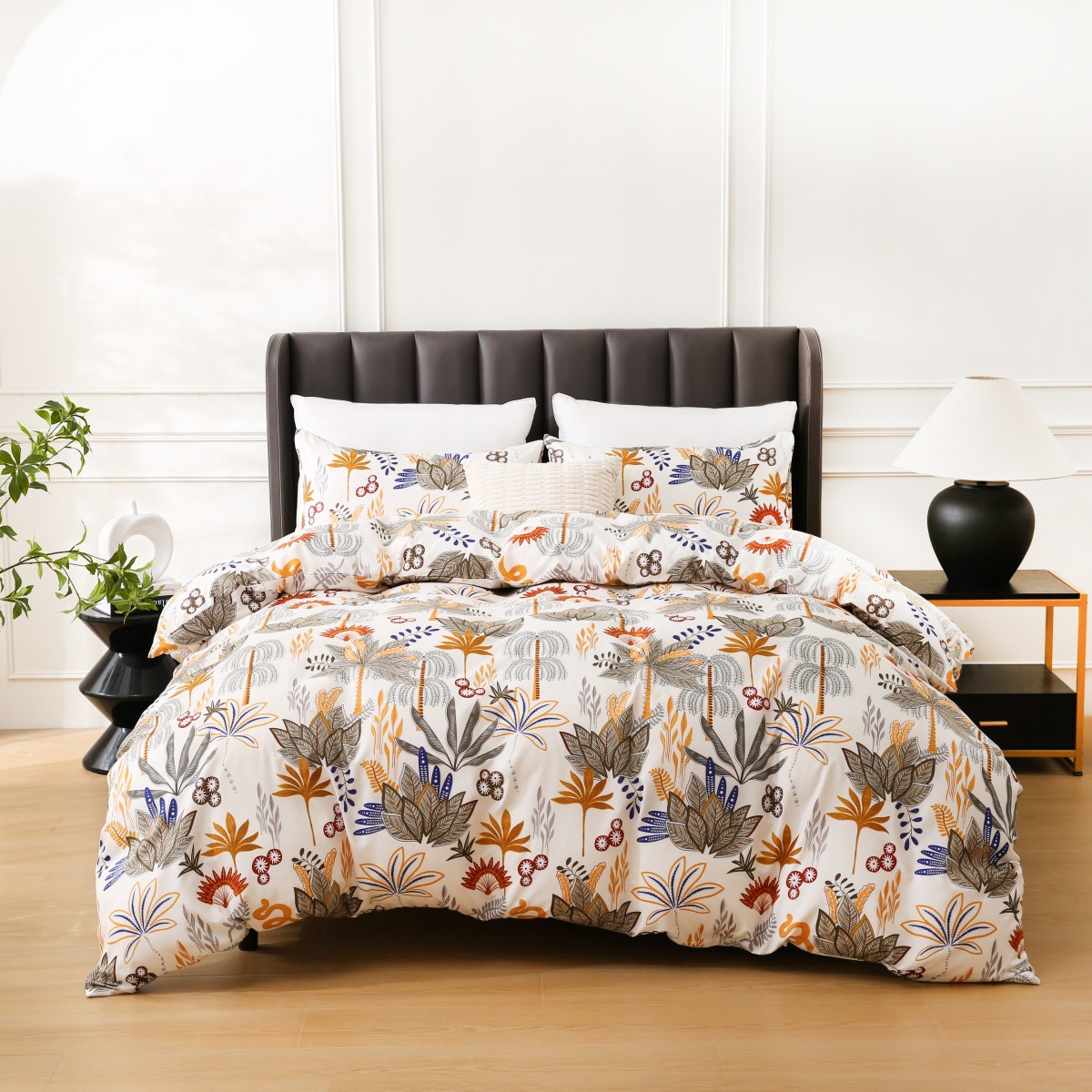 ขายส่งผ้าปูที่นอนลายดอกไม้โบฮี - Home Textiles Manufacturer บทวิจารณ์และราคา