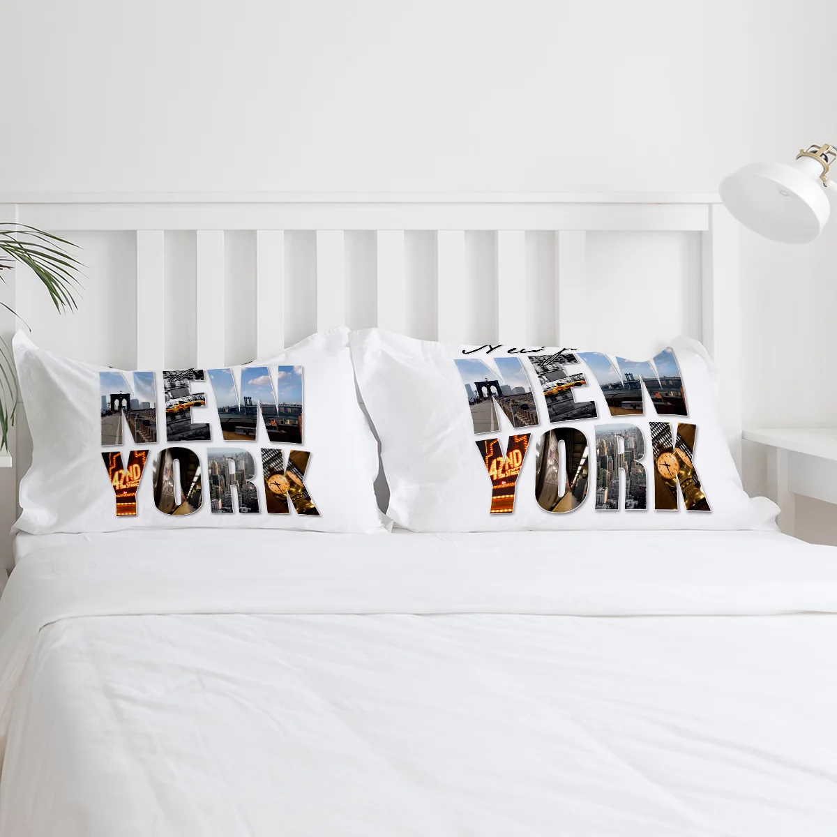 ชุดเครื่องนอนลายทิวทัศน์ภาษาอั - Home Textiles New York บทวิจารณ์และราคา